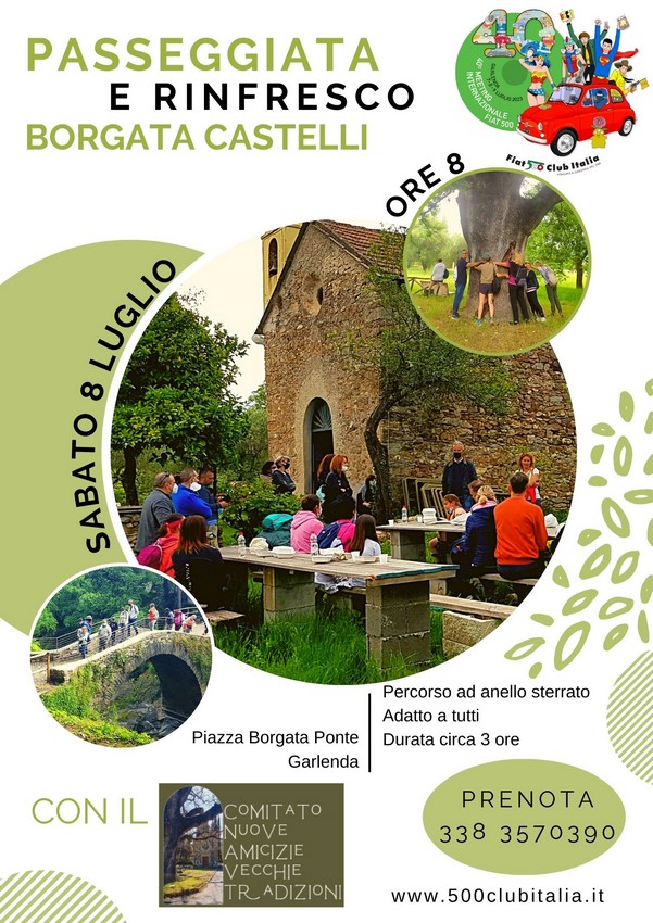 Trekking e degustazione a Borgata Castelli