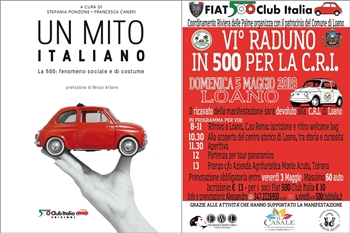 Presentazione del libro "Un mito italiano" e Raduno "In 500 per la CRI"