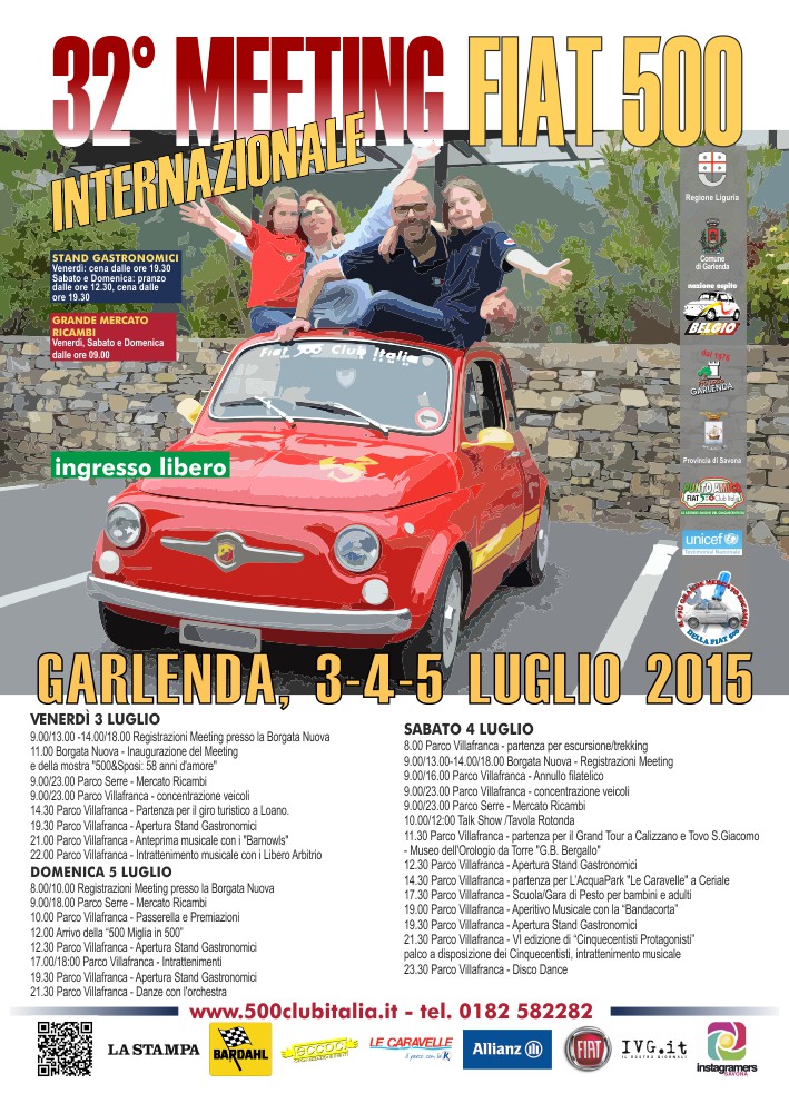 XXXII Meeting Internazionale Fiat 500