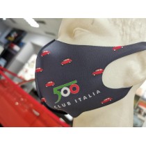Mascherina ufficiale 500 Club Italia - GRIGIO