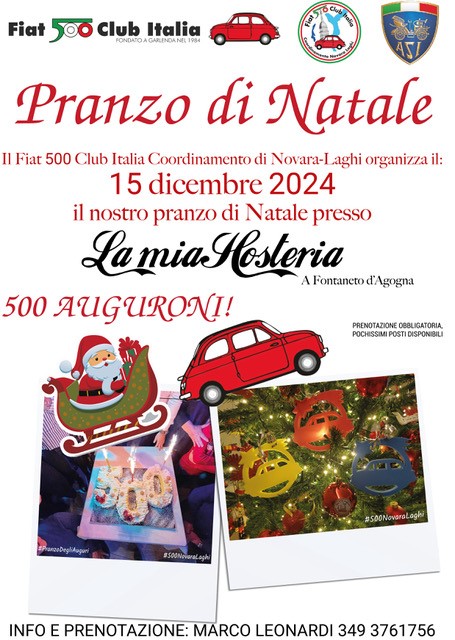 Coord Novara Laghi - Fiat 500 Club Italia