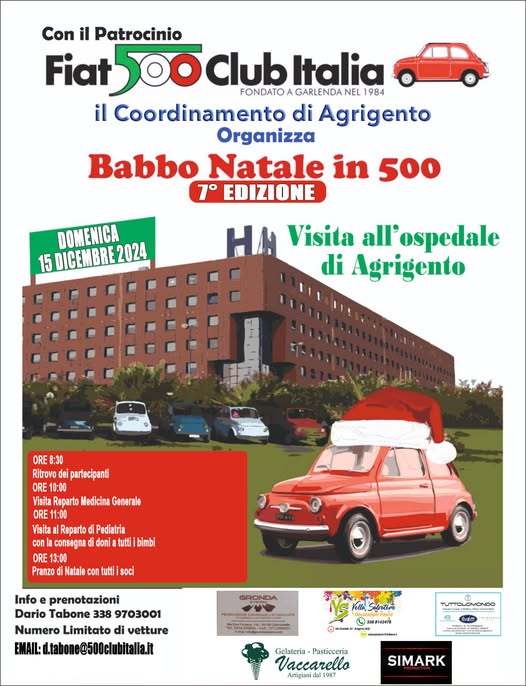 coord. Agrigento - Fiat 500 Club Italia
