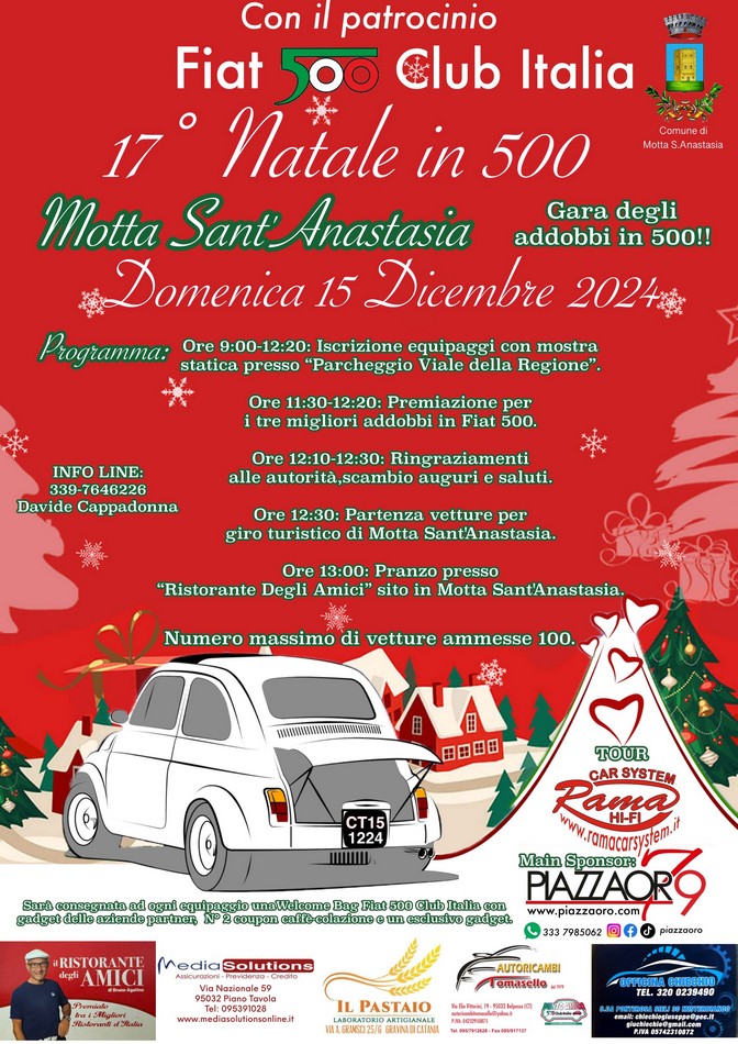 coord Catania - Fiat 500 Club Italia