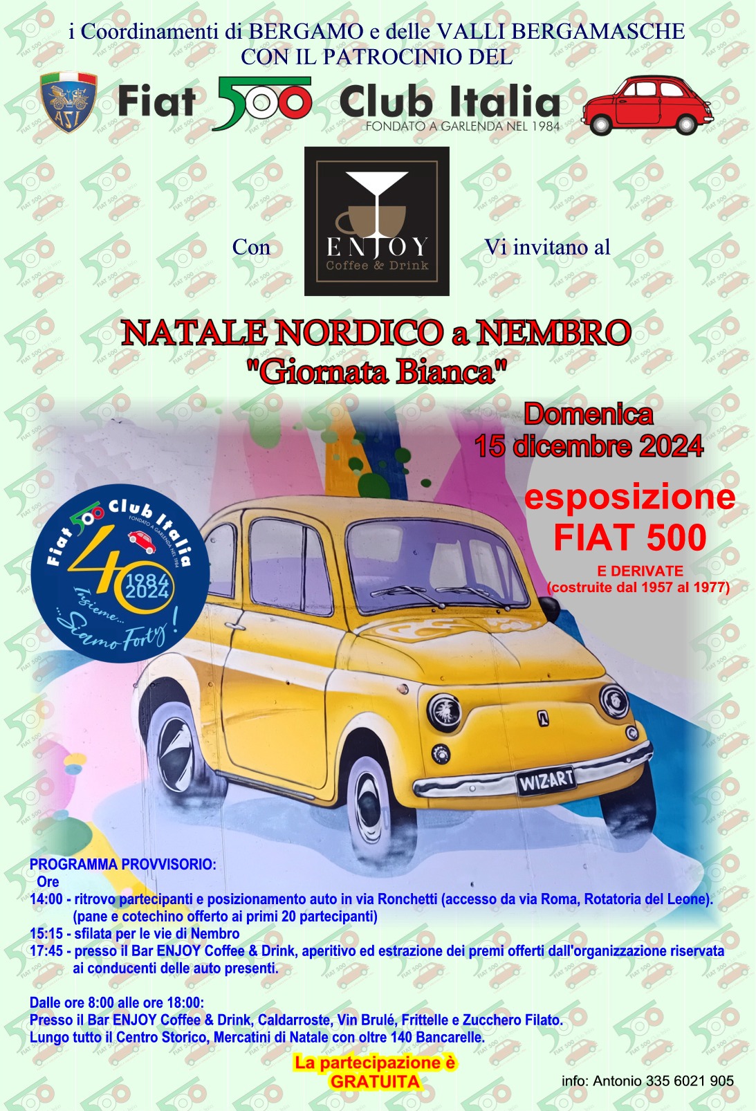 coordinamento bergamo - Fiat 500 Club Italia