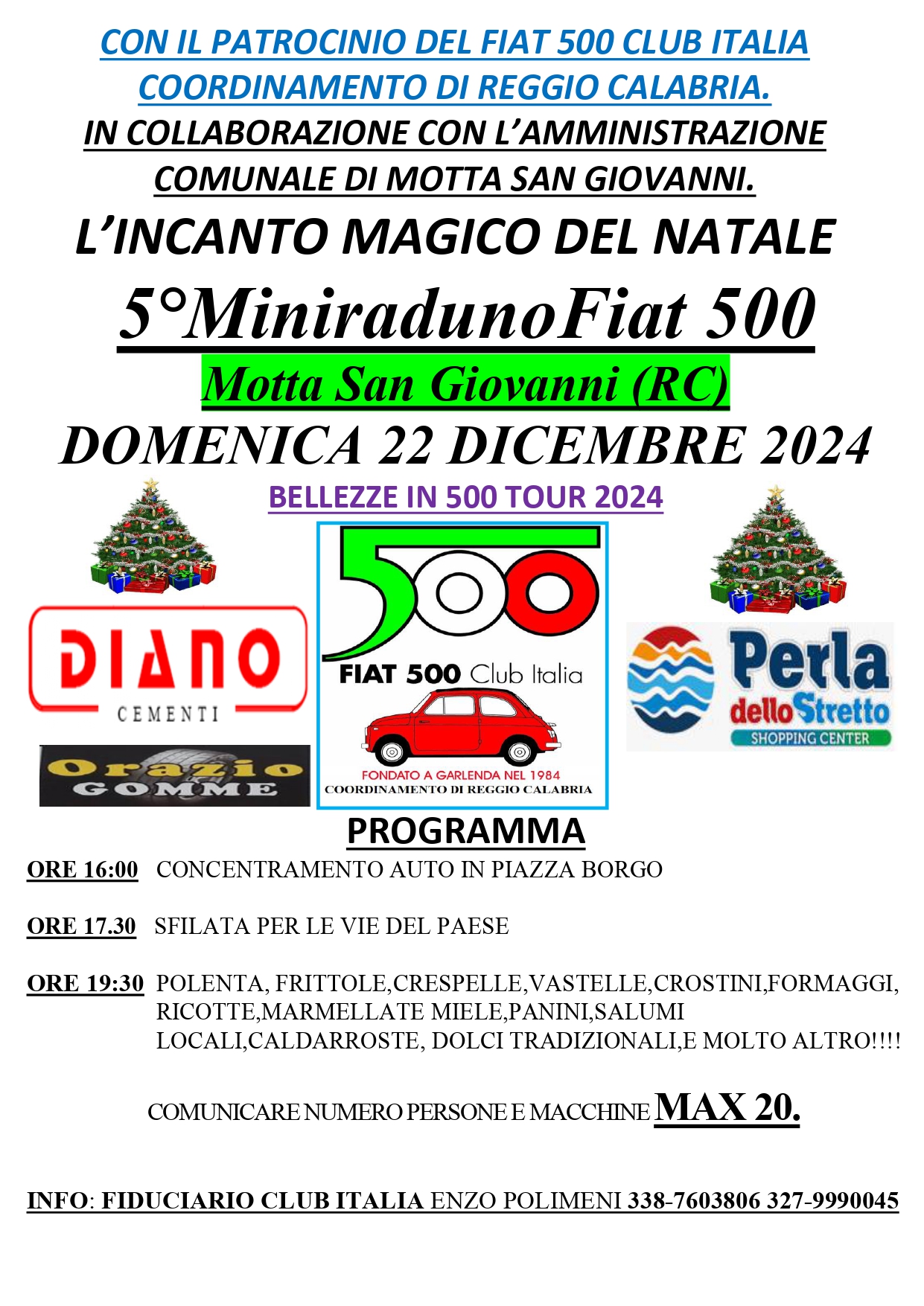 coord Reggio Calabria - Fiat 500 Club Italia
