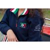 Felpa Unisex Blu con zip - immagine 2