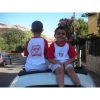 T-Shirt Bimbo Bianca/Rossa - immagine 2
