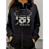 Felpa Donna con zip - immagine 2