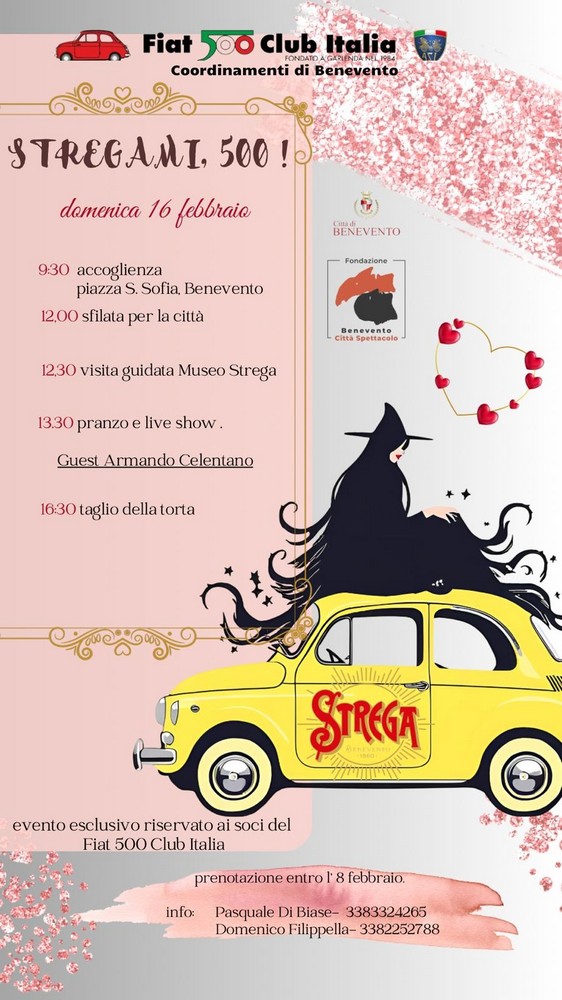coord Sannio e Valle Telesina - Fiat 500 Club Italia
