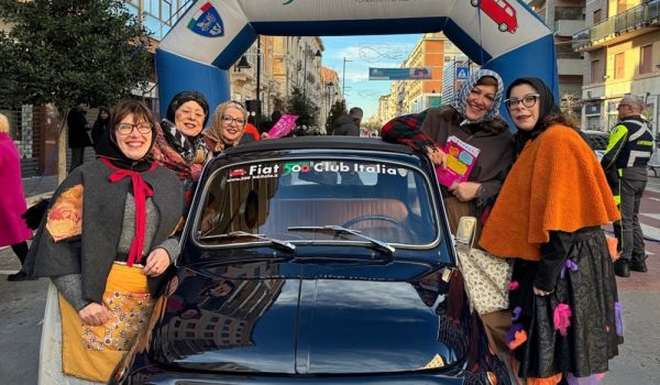 Le 500 a Befanilandia - Pescara