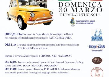coord Valdarno - Firenze Sud Fiat 500 Club Italia