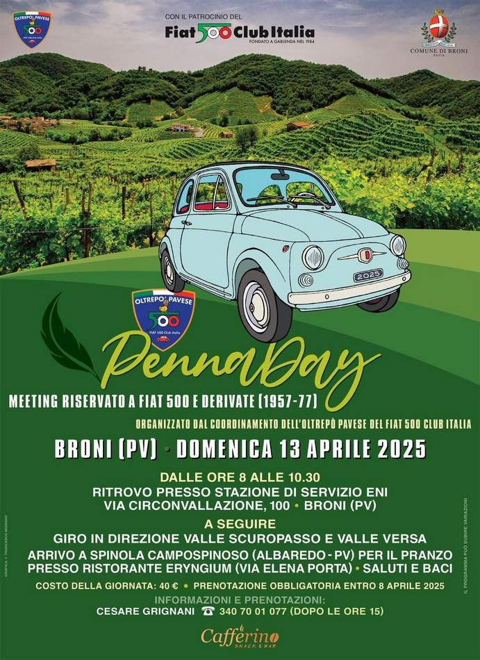 coord Oltrepo Pavese - Fiat 500 Club Italia