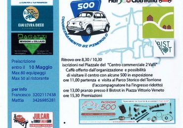 coord Pinerolo - Fiat 500 Club Italia