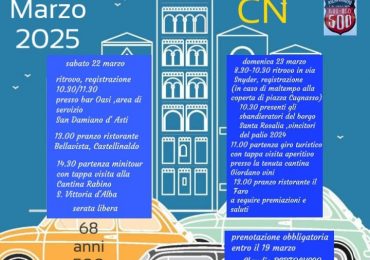 coord Alba Bra Asti - Fiat 500 Club Italia