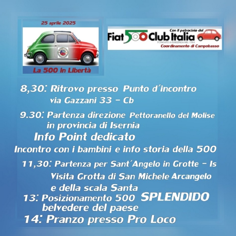 coord Campobasso - Fiat 500 Club Italia