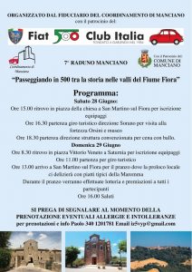 coord Manciano - Fiat 500 Club Italia