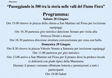 coord Manciano - Fiat 500 Club Italia