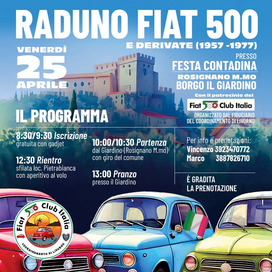 coord Livorno - Fiat 500 Club Italia