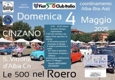 coord Alba Bra Asti - Fiat 500 Club Italia