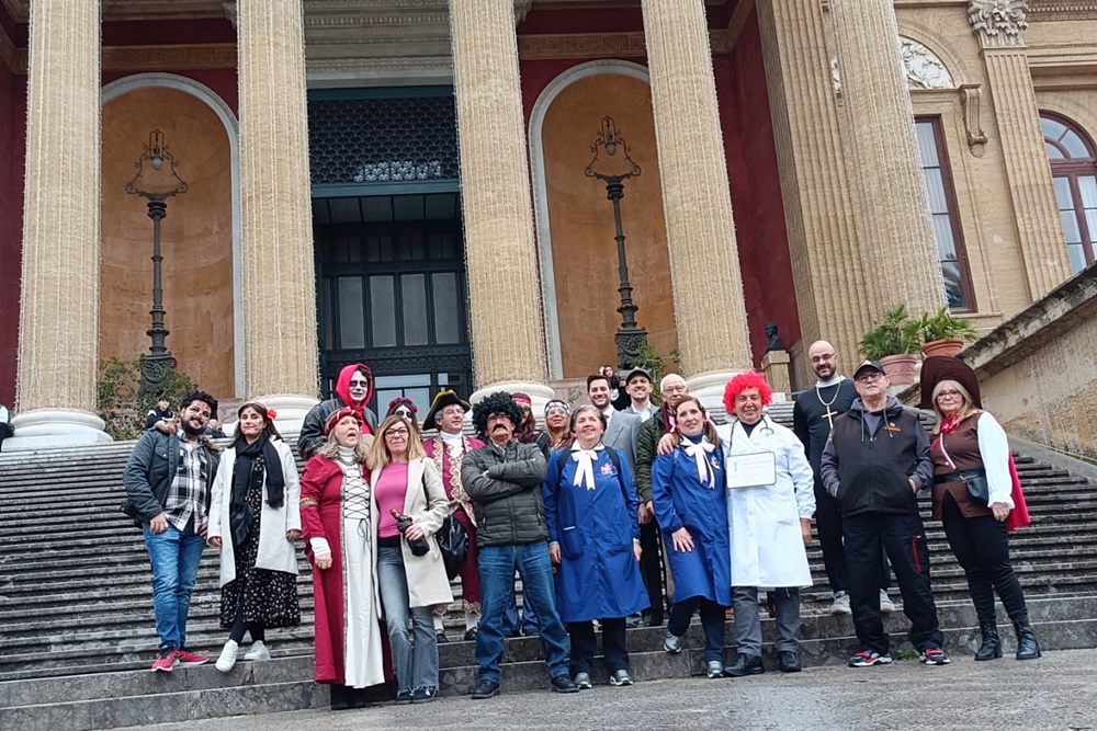 Carnevale in 500 a Palermo