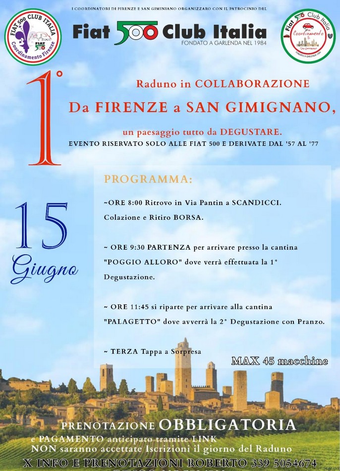 Coord Firenze - Fiat 500 Club Italia