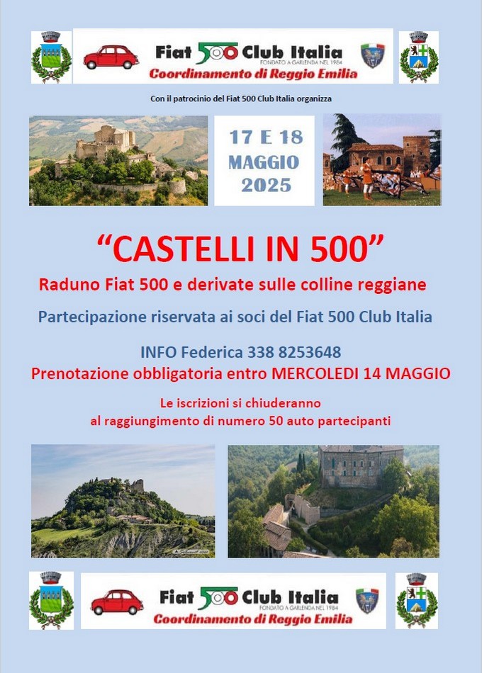 coord Reggio Emilia - Fiat 500 Club Italia