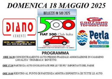 Coord Reggio Calabria - Fiat 500 Club Italia