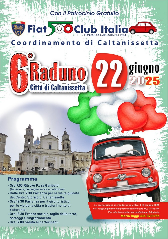 Coord Caltanissetta - Fiat 500 Club Italia