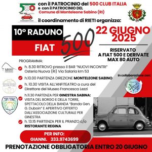 Coord Rieti - Fiat 500 Club Italia