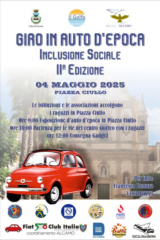 coord Alcamo - Fiat 500 Club Italia