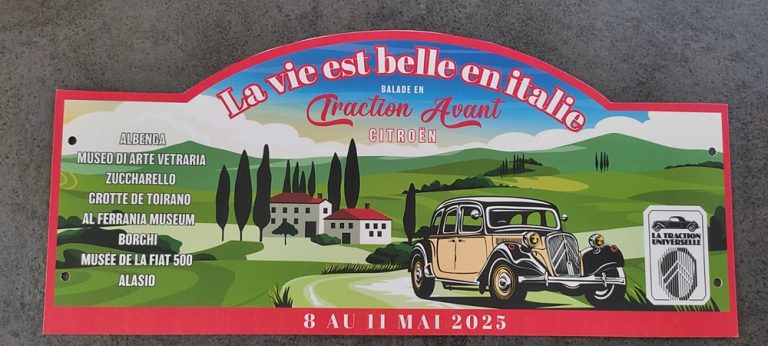 Visita del Club "La Traction Universelle"