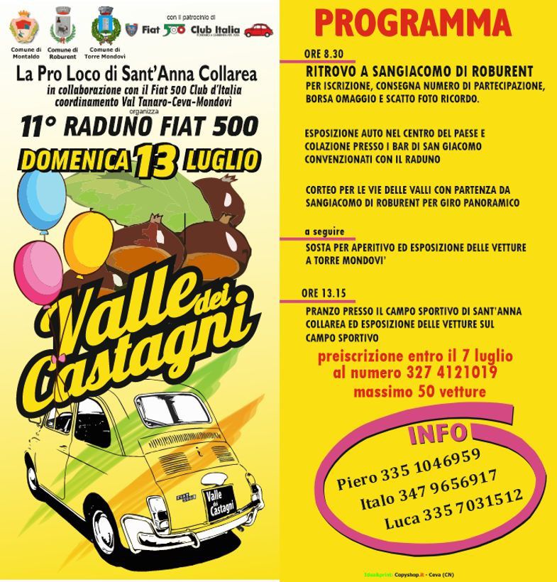 coord Val Tanaro e Monregalese - Fiat 500 Club Italia