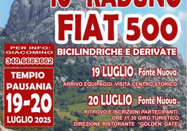 Coord Tempio Pausania - Fiat 500 Club Italia