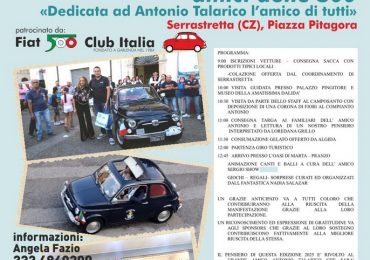 coord Serrastretta - Fiat 500 Club Italia