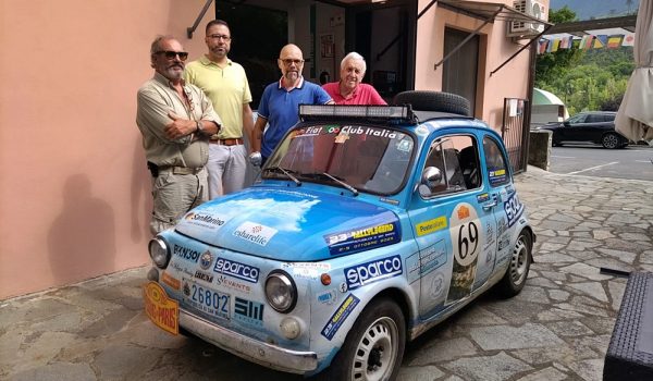 La 500 della Pechino-Parigi a Garlenda
