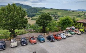 Le 500 nell'Oltrepò Pavese