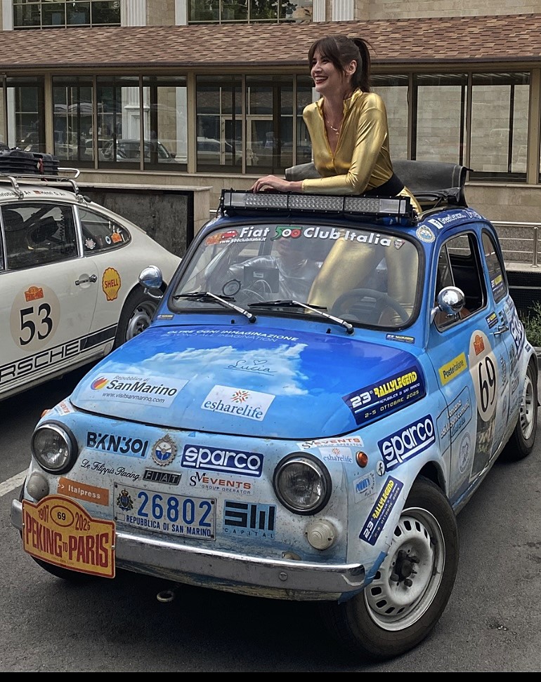 La 500 alla Pechino-Parigi 2025