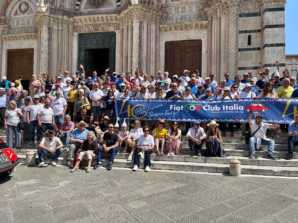 Le 500 al 17° Raduno di Ponte a Tressa