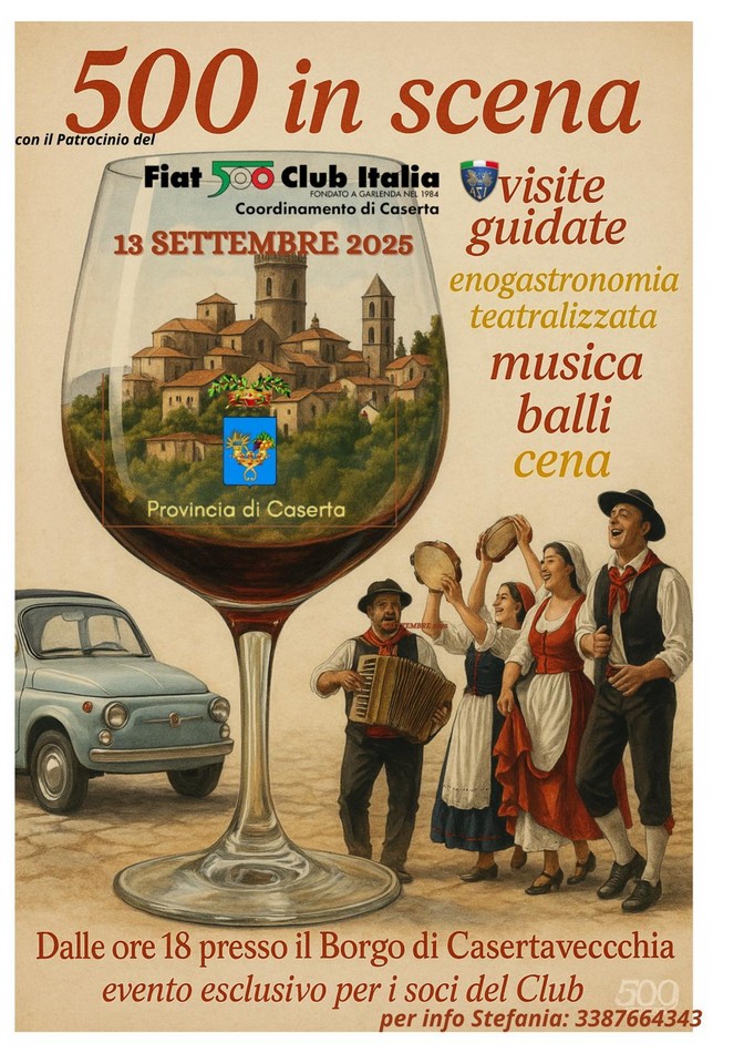 Coord Caserta - Fiat 500 Club Italia