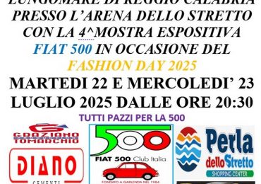Coord Reggio Calabria - Fiat 500 Club Italia