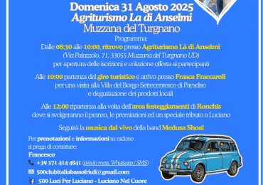 coord bassa Friulana - Fiat 500 Club Italia