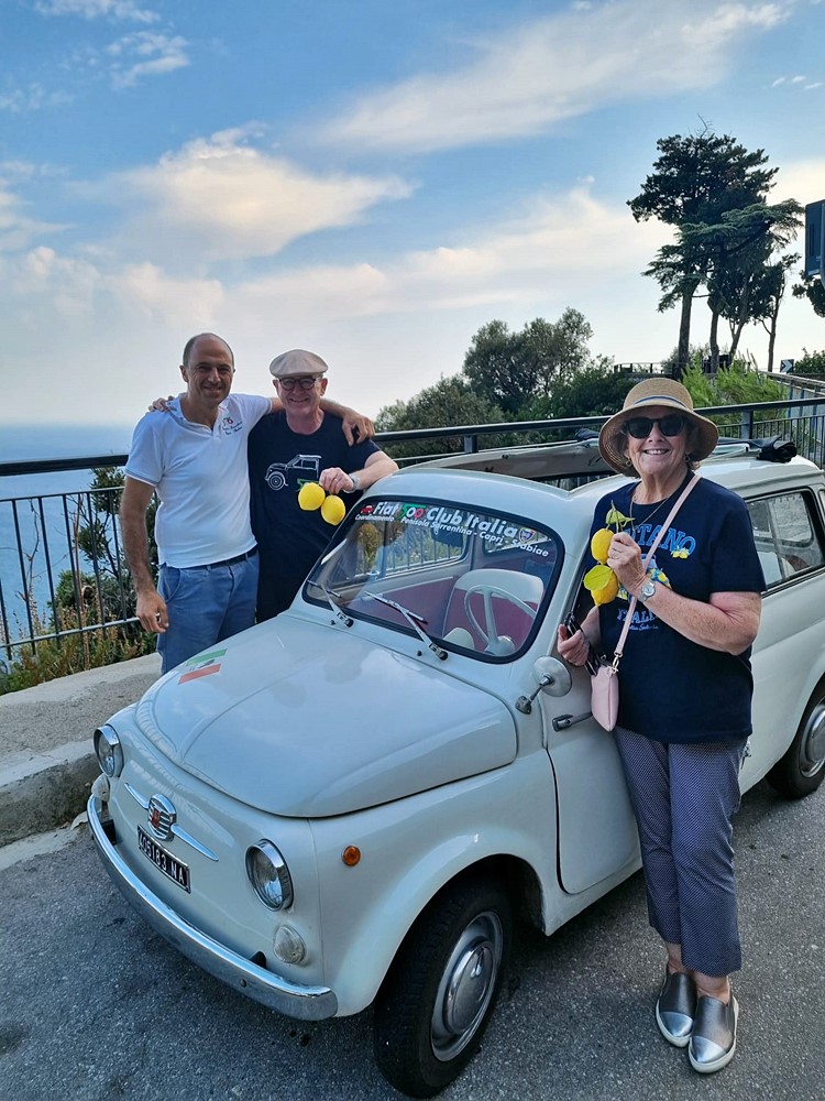 Tim e Barb Palmer incontrano il Coordinamento di Sorrento