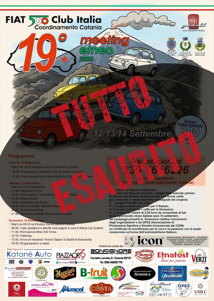 Coord Catania - Fiat 500 Club Italia