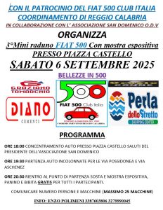 Coord Reggio Calabria - Fiat 500 Club Italia