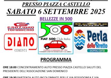 Coord Reggio Calabria - Fiat 500 Club Italia