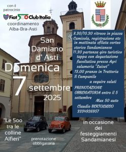 coord Alba Bra Asti - Fiat 500 Club Italia