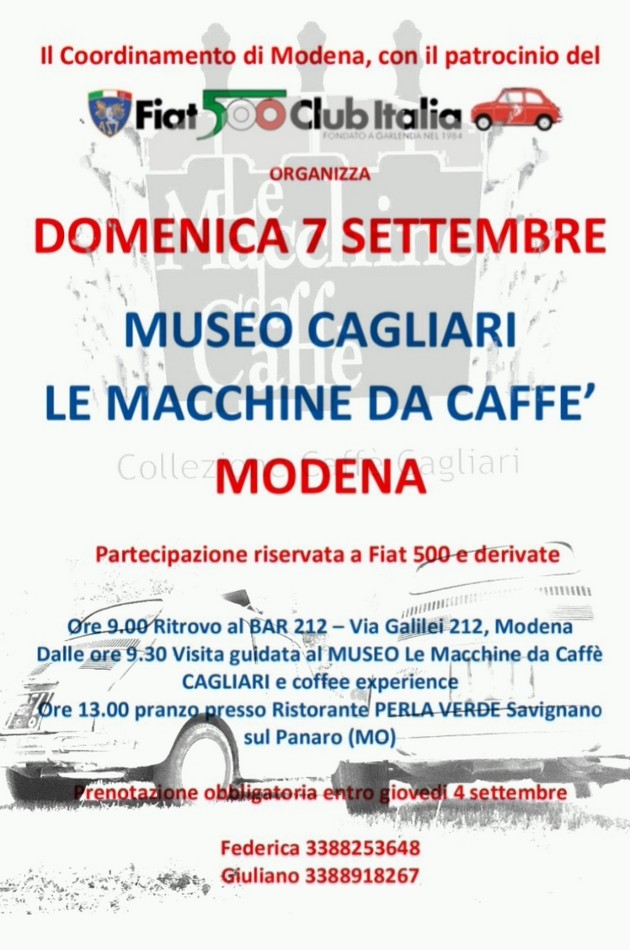 Coord Modena - Fiat 500 Club Italia