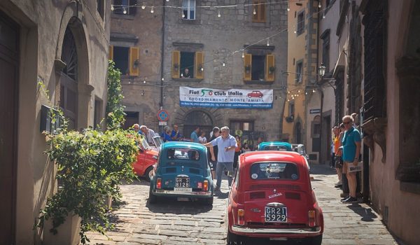 Le 500 a Castel del Piano