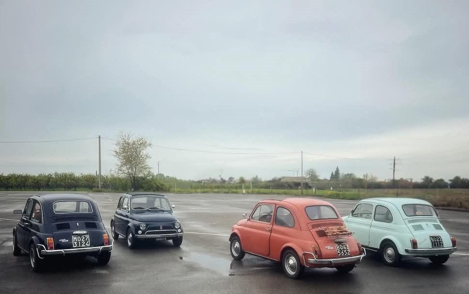 Le 500 a Savignano sul Panaro