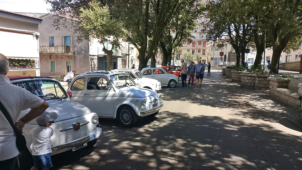 Le 500 a Tempio Pausania